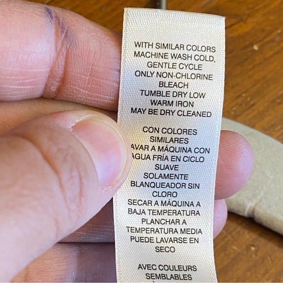 Chico’s Camo Foliage Sheer Jacket Peach Cream Size 2 Large - Picture 16 of 16